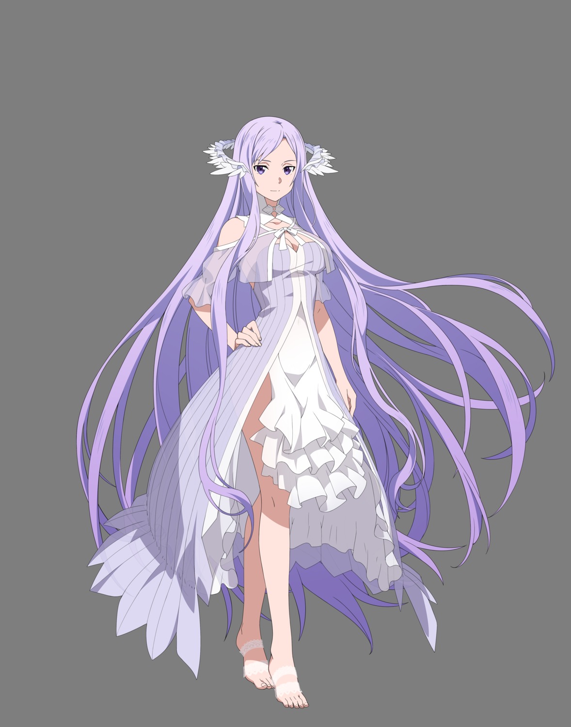 sword art online sword art online alicization administrator quinella cleavage tagme thighhighs